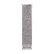 Anodized Aluminum Mezuzah Case with Metal Cutout - Pomegranate Stainless Steel