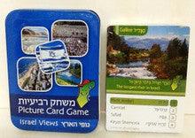 Picture Card Game Israel Views Reviot TIN BOX