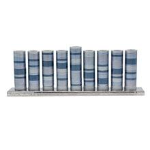 Emanuel Chanukah Menorah Full Rings Grays