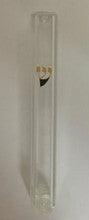 Clear Plastic Mezuzah Case 12cm