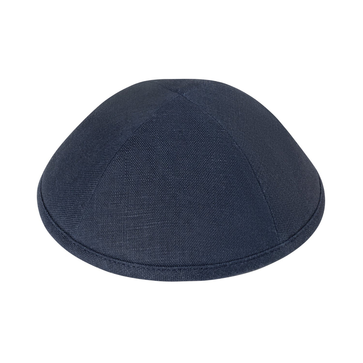 IKIPPAH DARK NAVY LINEN YARMULKE