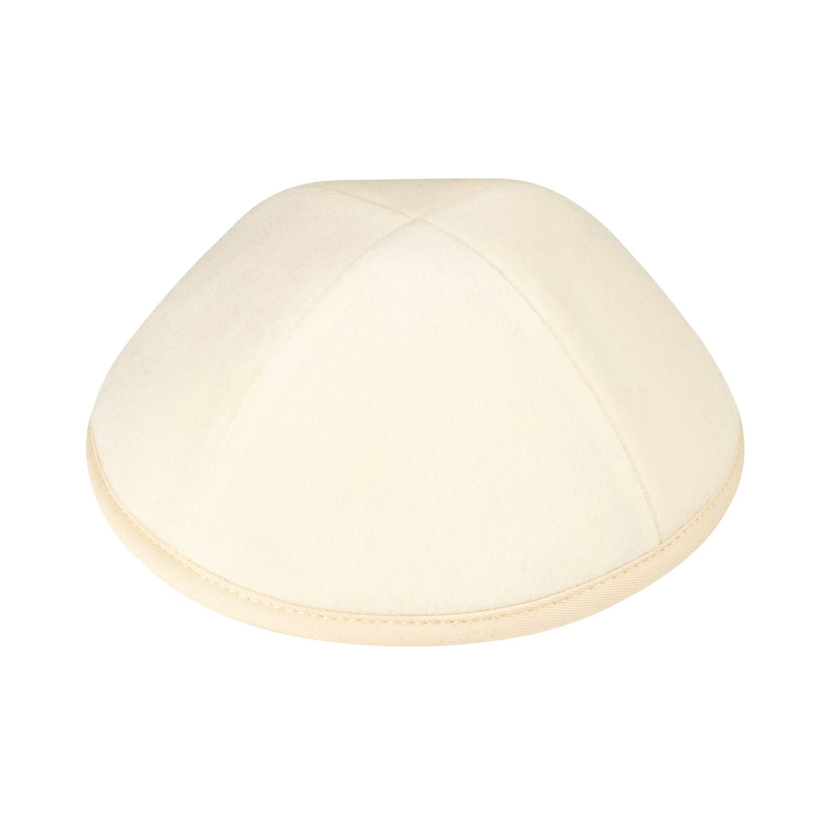 IKIPPAH IVORY VELVET YARMULKE