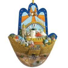 3-D Hamsa Jerusalem Scene (EM-HLP2)