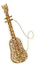 Wired Violin with Beads and Glitter - 14"