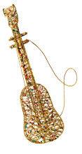 Wired Violin with Beads and Glitter - 18"