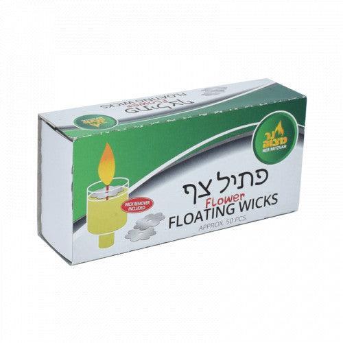 50pk Flower Floating Wicks