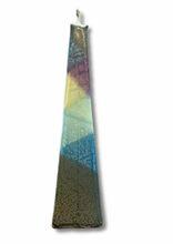 Pyramid Shape Havdallah Candle Triangle Color Design Dark