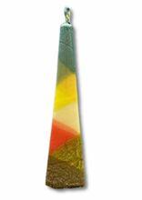 Pyramid Shape Havdallah Candle Triangle Color Design
