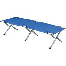 Folding Sukka Cot Blue