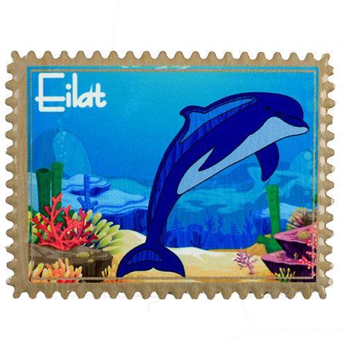 Ceramic  Magnet 8*6 Cm- Eilat