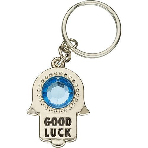 Key Holder Hamsa Nickel 2.5x3.5 cm