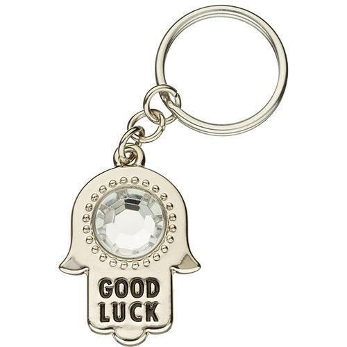 Key Holder Hamsa Nickel 2.5x3.5 cm