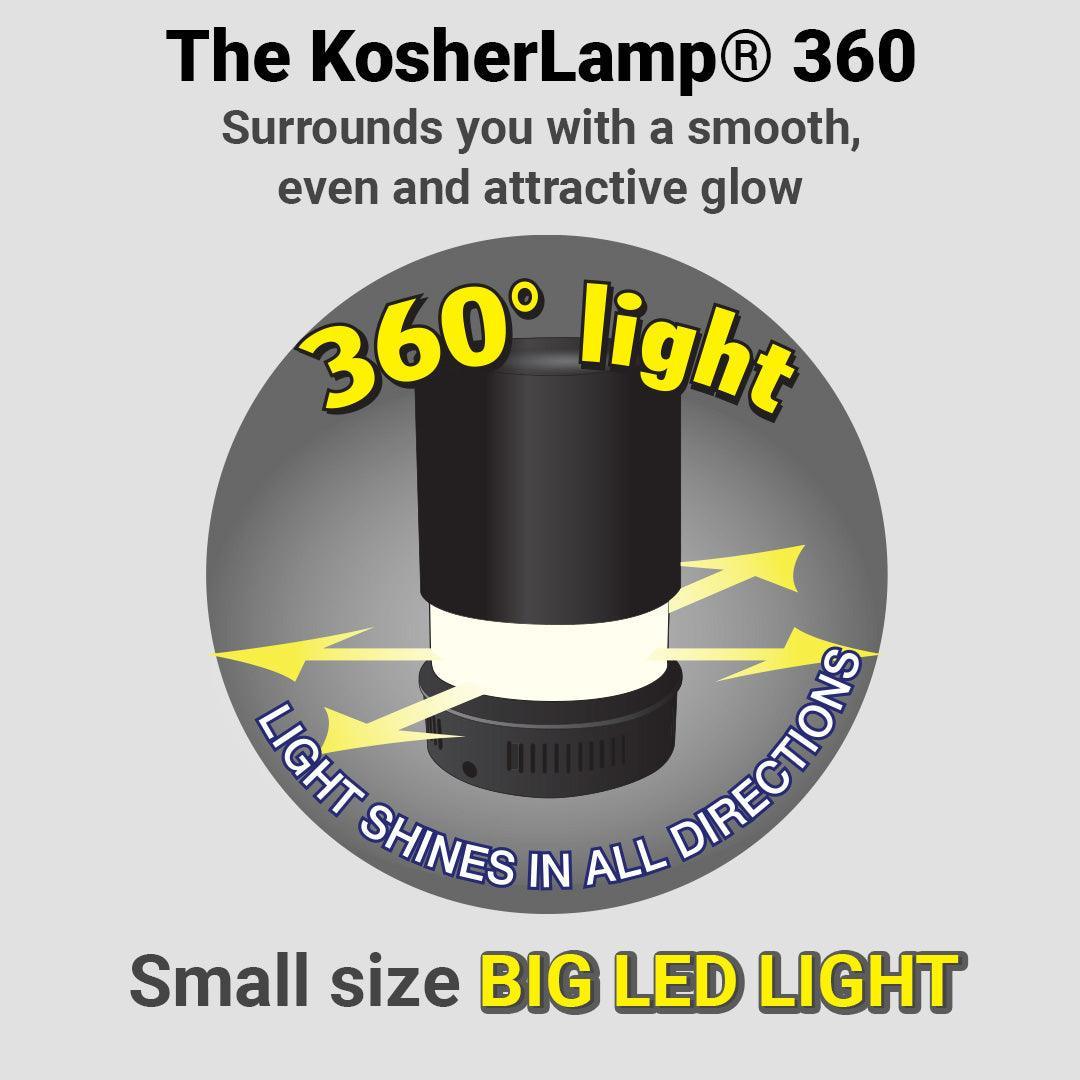 KosherLamp® 360 by Kosher innovations™ - Black