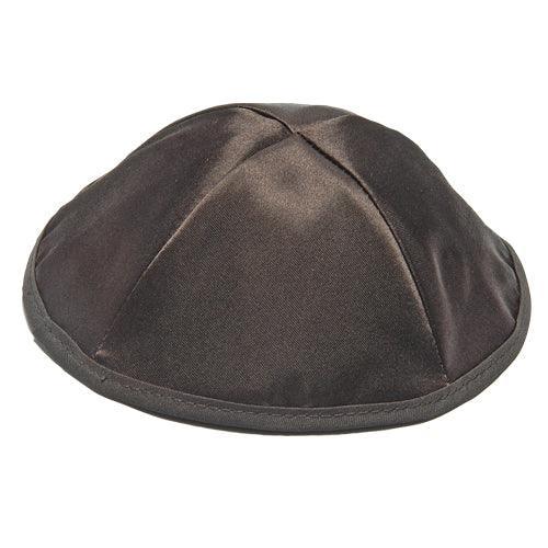 Black Satin Kippah 20cm
