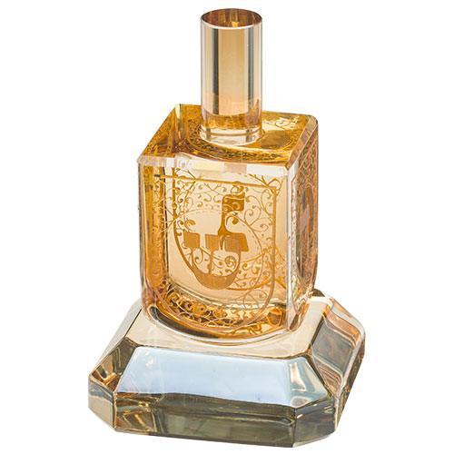 Crystal Dreidel "N.G.H.SHAM" 11 cm - Gold