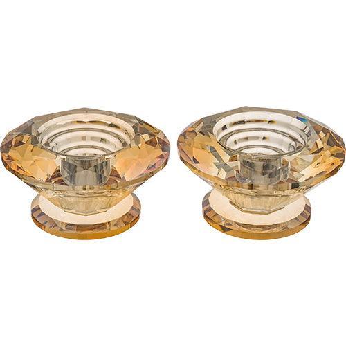 Crystal Candlesticks 4*7.5 cm - Gold