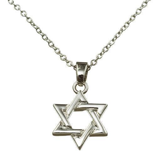 Nickel Necklace- Magen David 2 cm