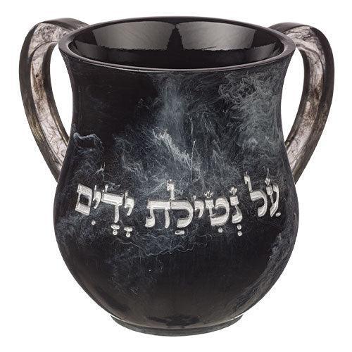 Polyresin Washing Cup 14 cm - Black