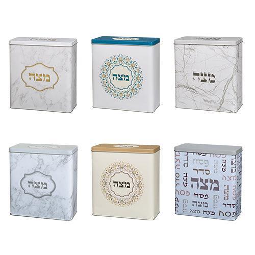 Mixed code Tin Matzah Box 20.5*19 cm