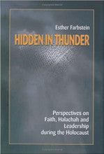 Hidden In Thunder 2 vol.-Esther Farbstein-Mosad Rav Kook