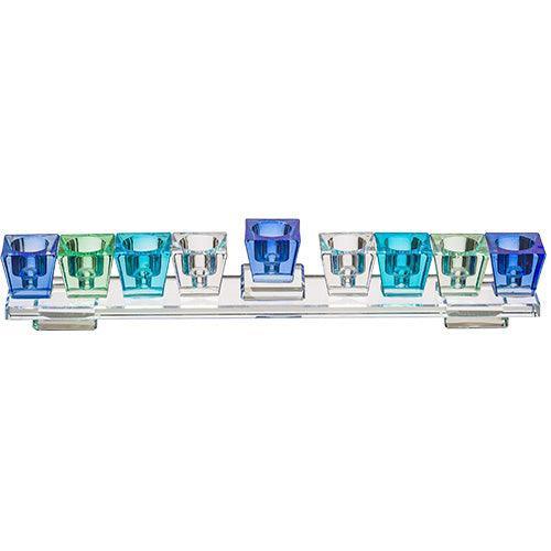 Crystal Elegant Hanukkiah 16x39 cm