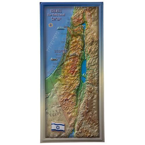 Israel Map 22.5x10