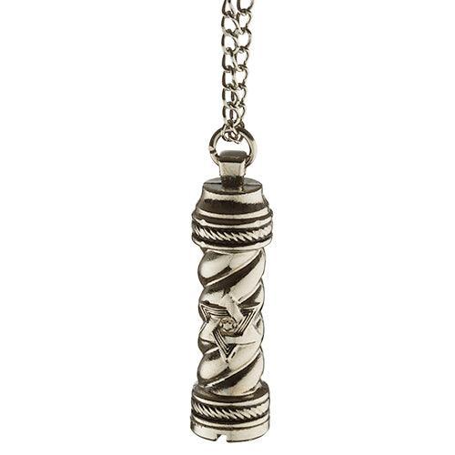 Bs Necklace With A Pendant In The Shape Of A Mezuzah 5 Cm