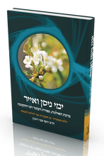 ימי ניסן ואייר Rabbi Yosef Zvi Rimon