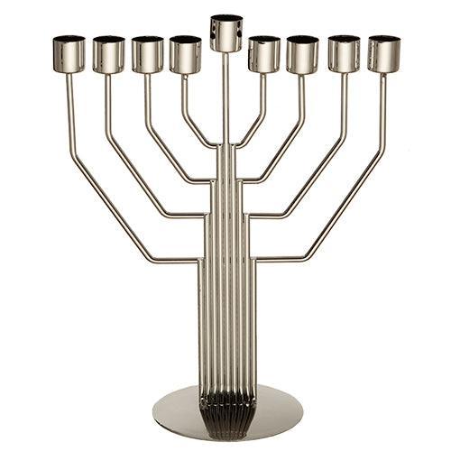Metal "string" Hanukiah- Chabbad 33 Cm