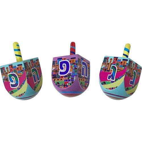 Dreidel "n.g.h.poh" 6 Cm, Assorted Colors