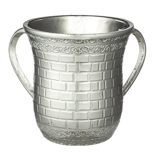 Hard Plastic Washing Cup 16 Cm- Silver