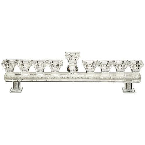 Crystal Menorah with stones - 38*10 cm