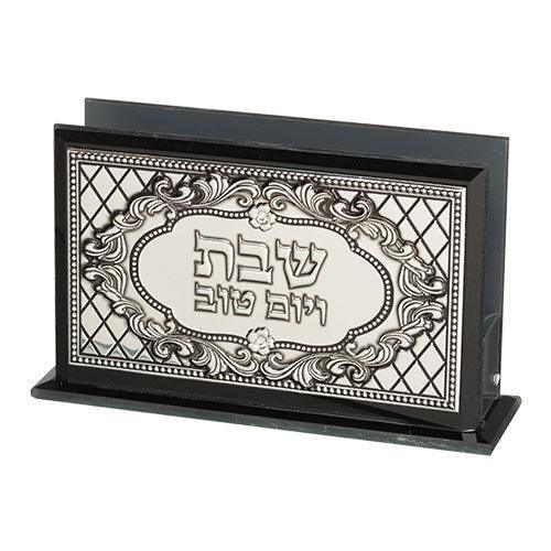 Glass Matches Holder 7*5 cm with Plaque - Candle Lighting