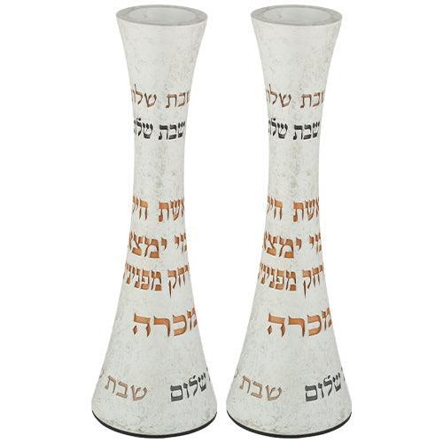 Polyresin Candlesticks 18 cm