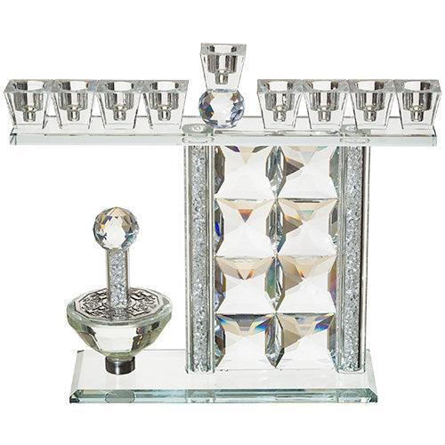 Crystal Elegant Hanukkiah 20x27 cm