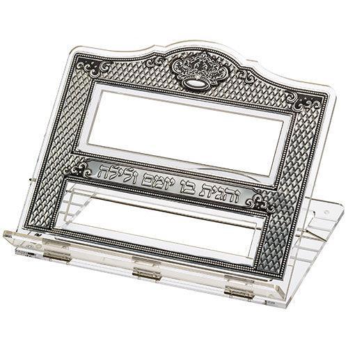 Perspex Stender with Metal Plaque 38*33 cm