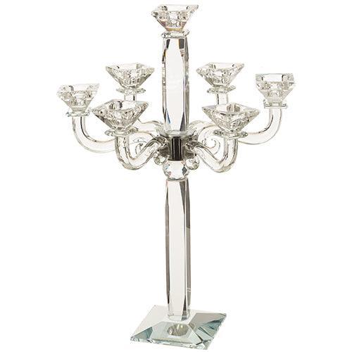 Crystal 7 Branch Candlesticks 47 cm