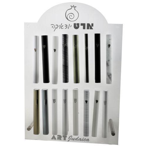 Full display 15 pcs Aluminum Mezuzah