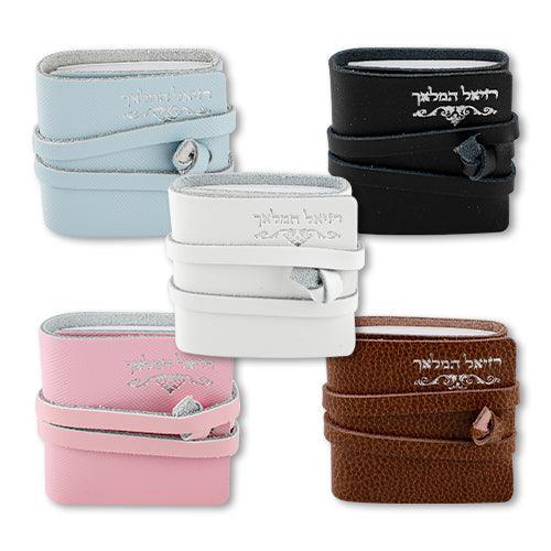 Full Stand Big Leather 'Raziel Hamalach" Assorted Colors (20)