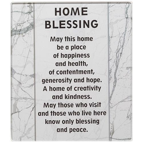 Reinforced Glass Blessing for Wall Hanging 16*19cm