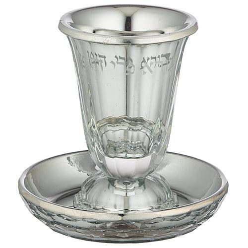Crystal Kiddush Cup 10 cm contain 100ml / 3.4oz