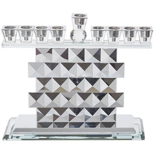 Crystal Elegant Hanukkiah 23.5x27 cm
