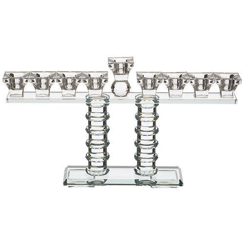 Crystal Elegant Hanukkiah 20x37 cm