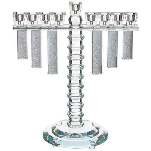 Crystal Elegant Hanukkiah 31x28 cm