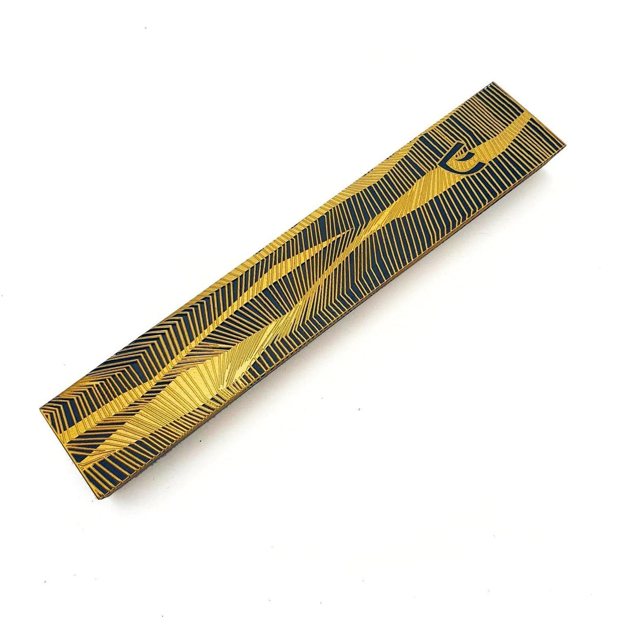 48 Line Gold Mezuzah