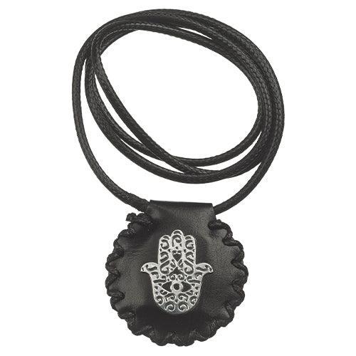 Leather Like Necklace 4.5 cm "Shiviti"