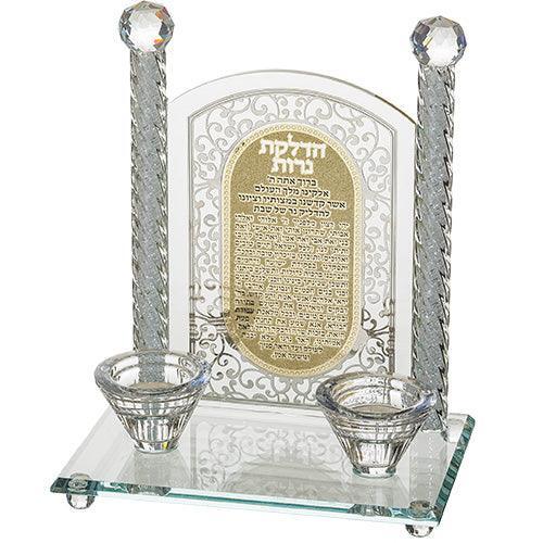 Crystal Candlesticks 24 cm - Candle Lighting