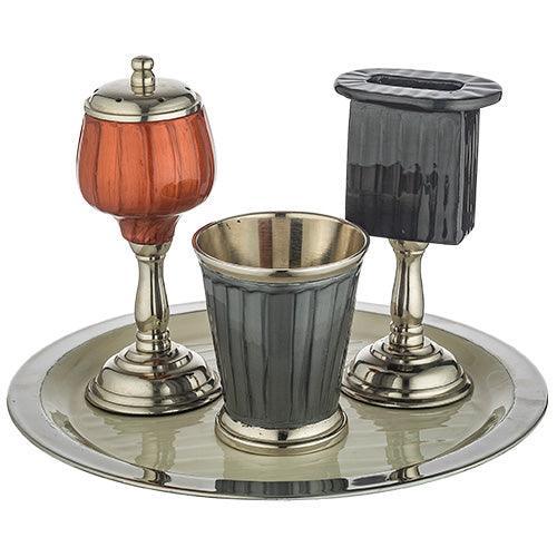 Aluminium Havdalah Set 23*14cm