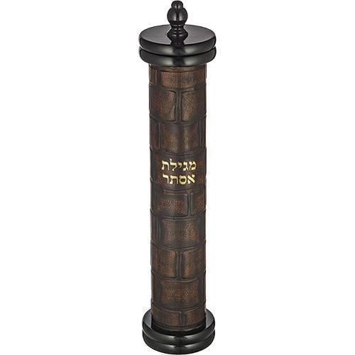Ashkenaz Megilah Case with Plaque Size 39