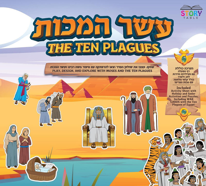 Story Table Activity Board, The Ten Plagues-NEW
